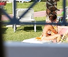 Wiling to touch that bikini booty